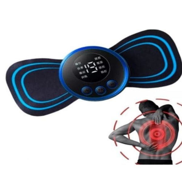 Mini Massageador EMS para Pescoço com Estimulação Elétrica